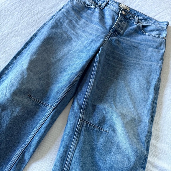 Madewell The Darted Barrel-Leg Jean, size 29 - Picture 10 of 11